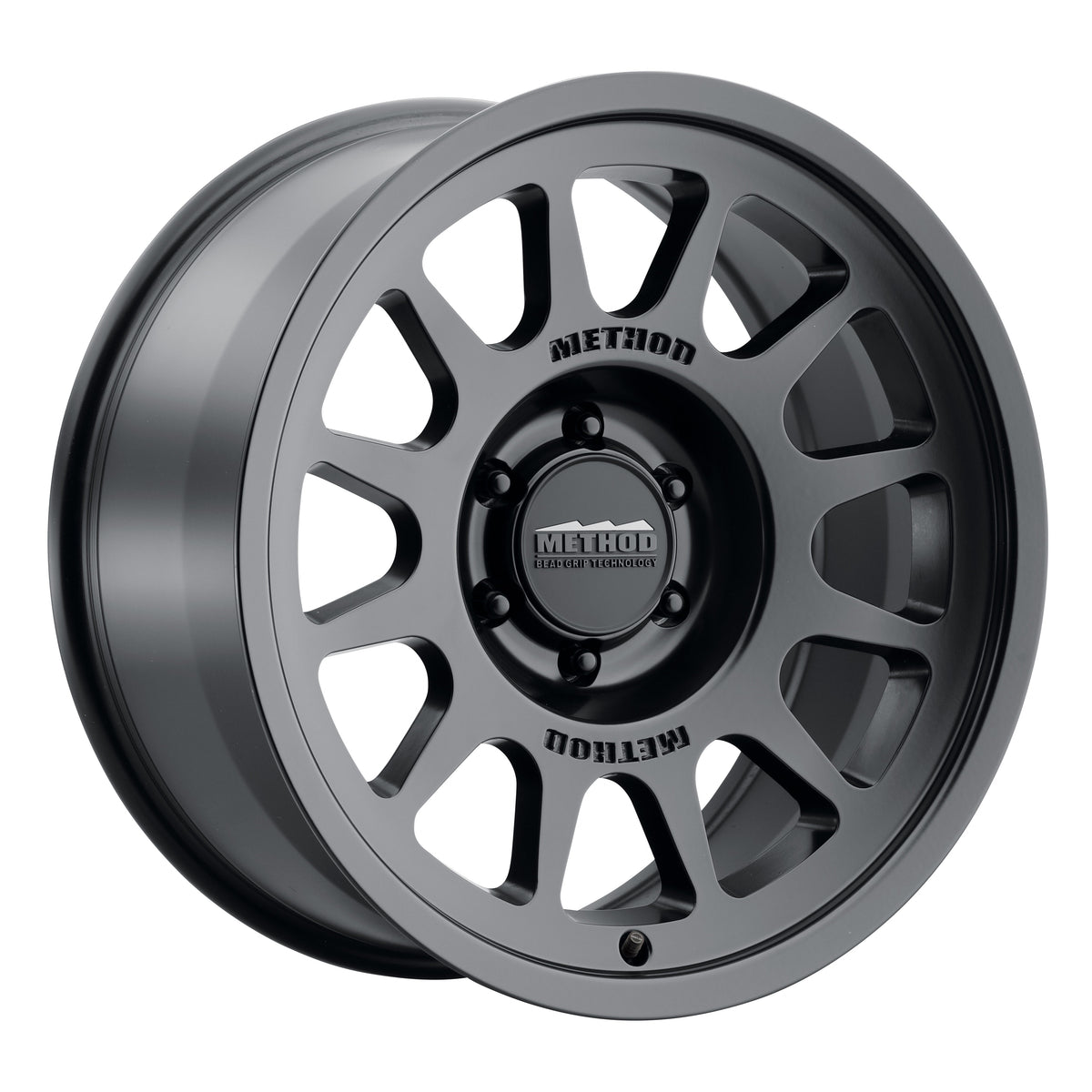 Method 703 | Matte Black | Wheel view 9
