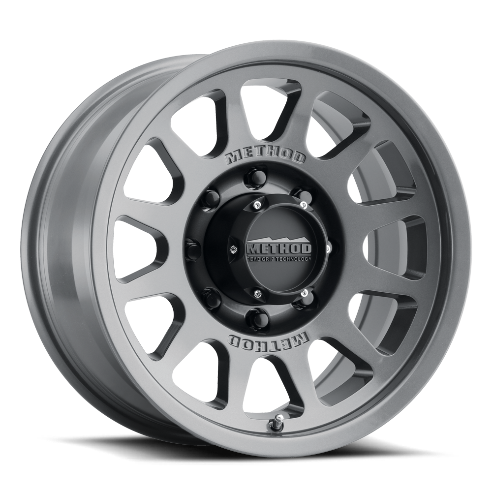 Method 703 | Gloss Titanium | Wheel view 4