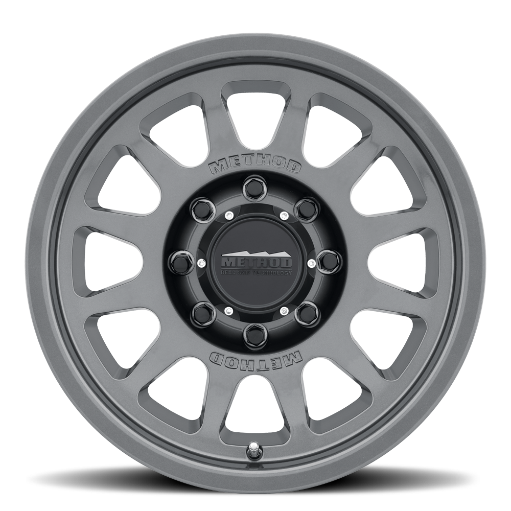 Method 703 | Gloss Titanium | Wheel view 5