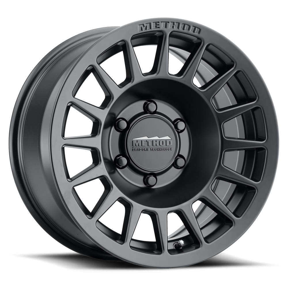 Method 707 | Matte Black | Wheel view 1