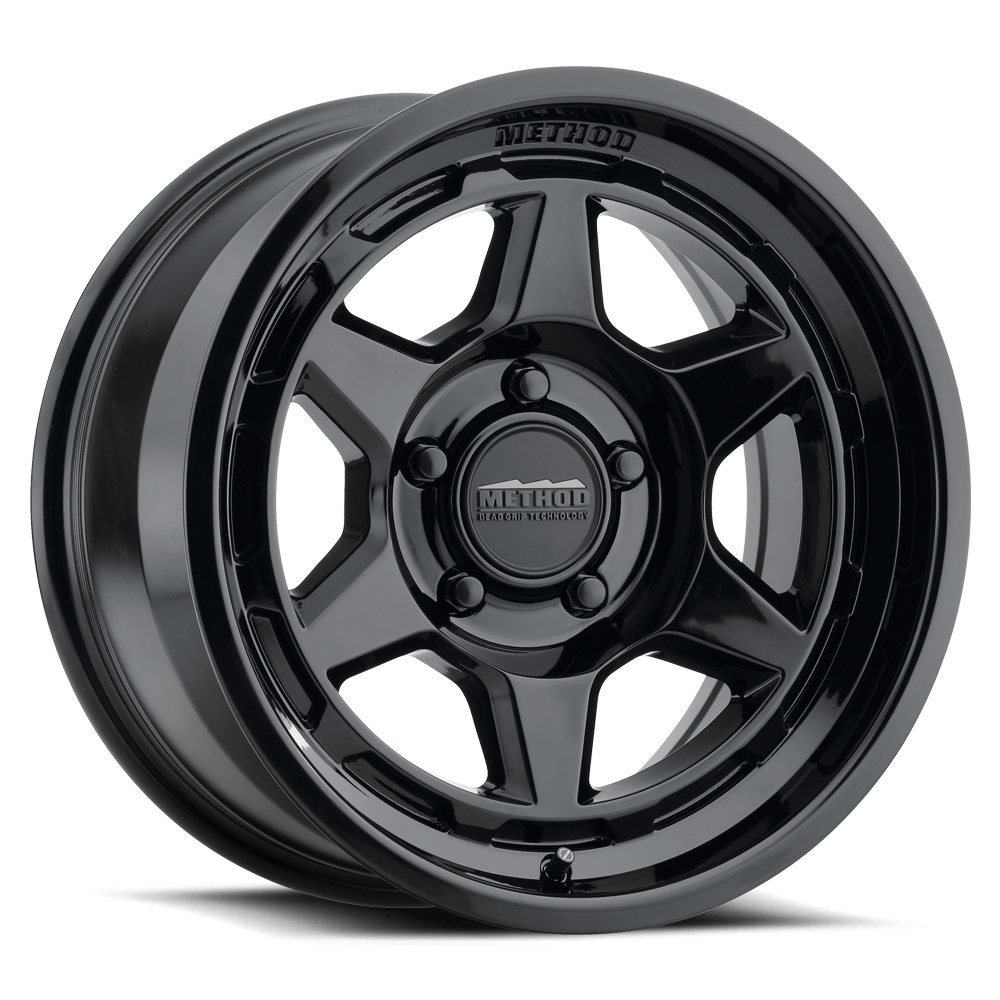 Method 708 | Gloss Black | Wheel view 4