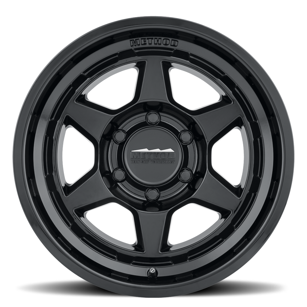 Method 708 | Gloss Black | Wheel view 2