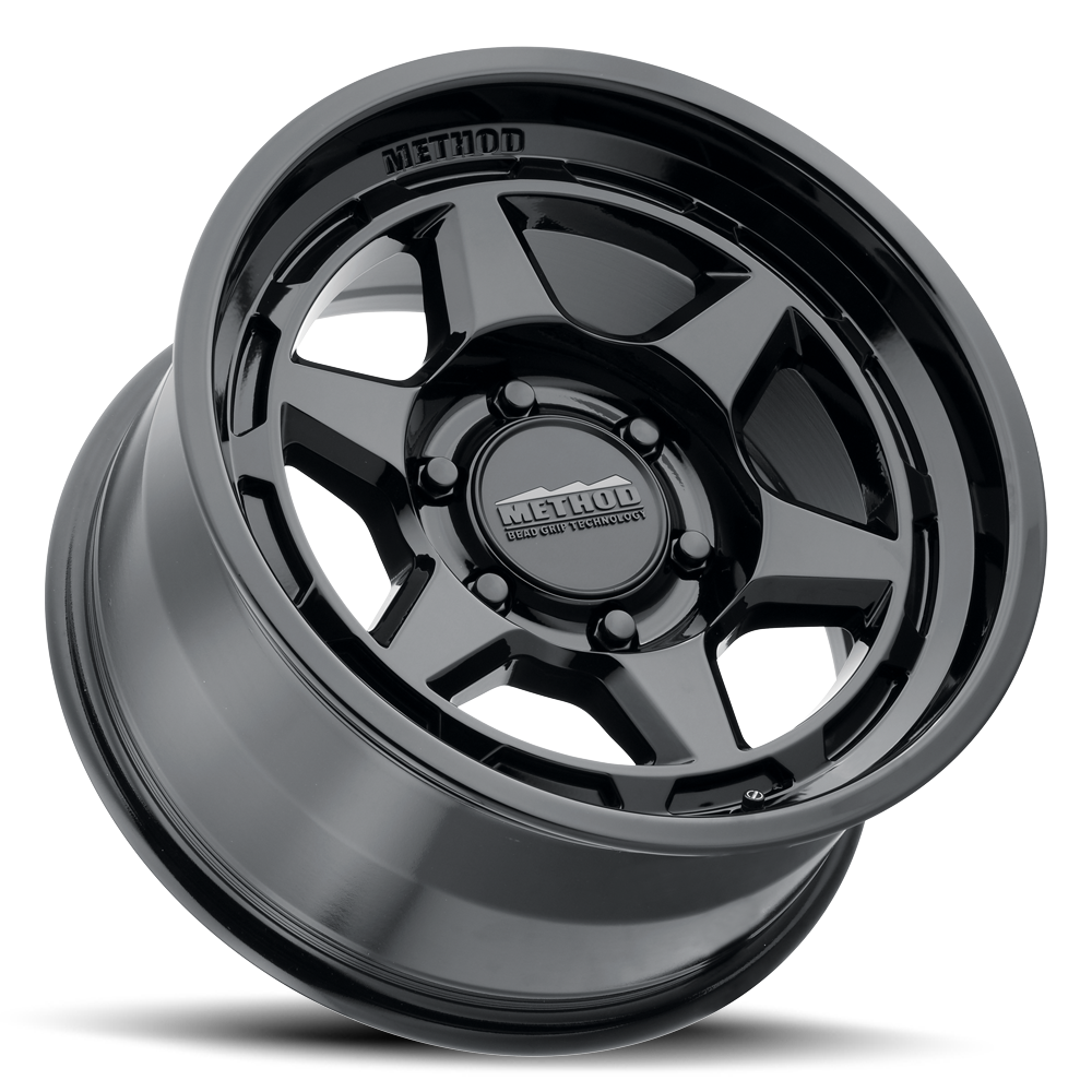 Method 708 | Gloss Black | Wheel view 3