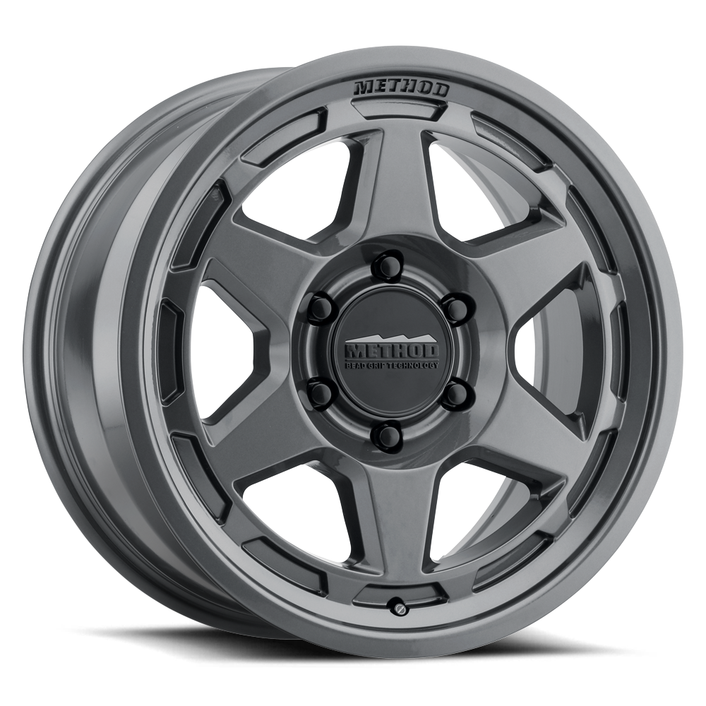 Method 708-HD | Gloss Titanium | Wheel view 1