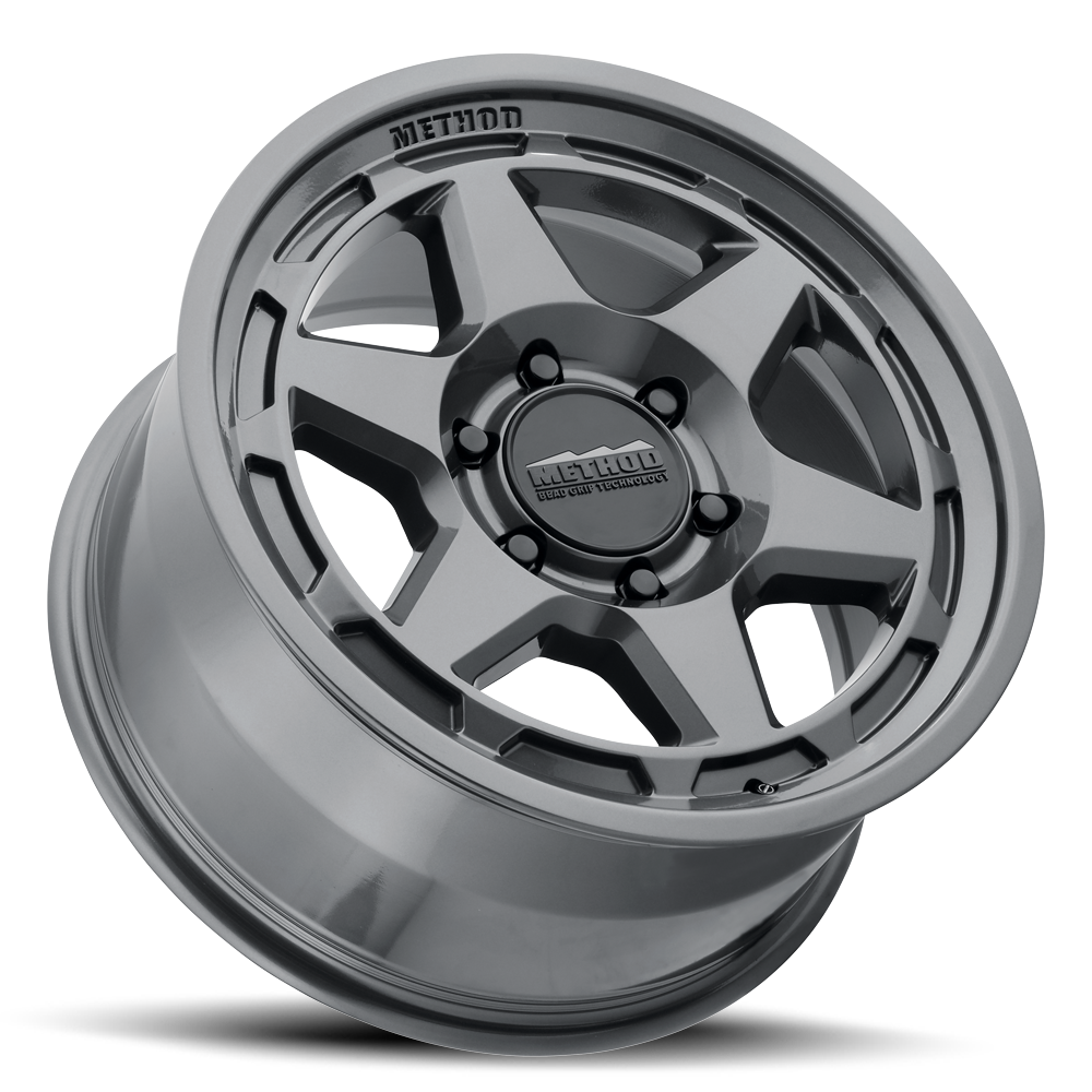 Method 708-HD | Gloss Titanium | Wheel view 3