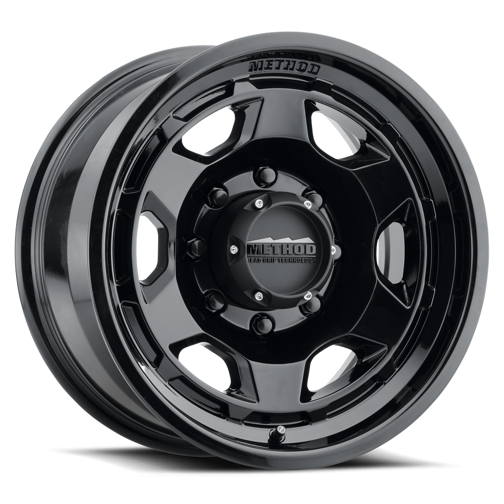 Method 708 | Gloss Black | Wheel view 5