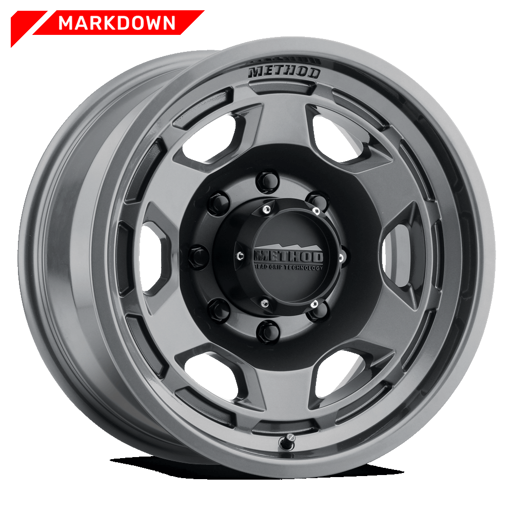 Method 708 | Gloss Titanium | Wheel view 1