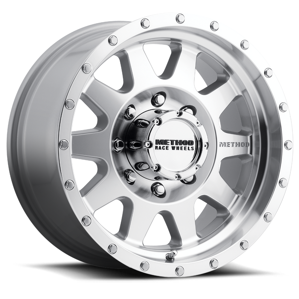 Method 301 | Machined - Clear Coat | Wheel view 5