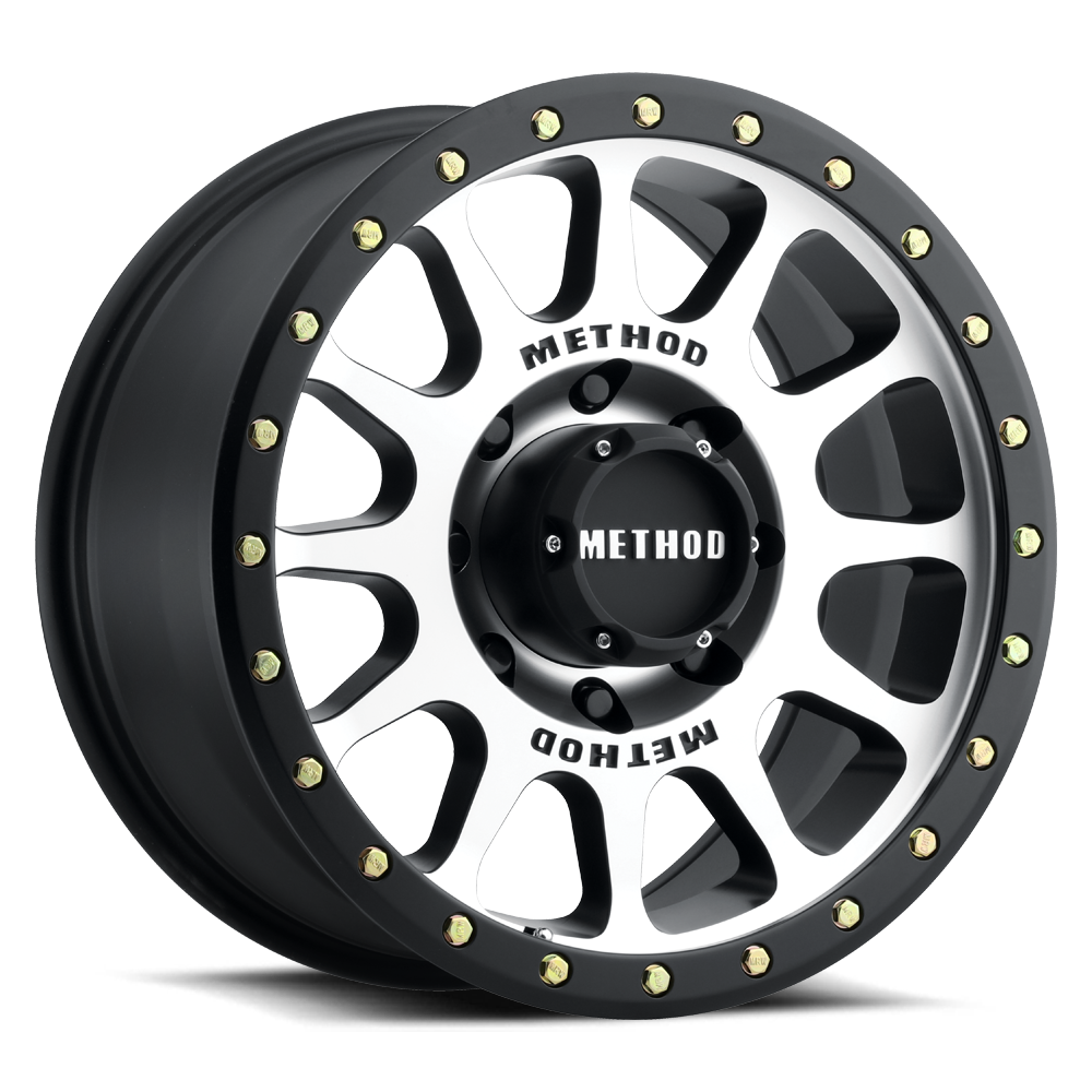 Method 305 | Machined - Matte Black Lip | Wheel view 3