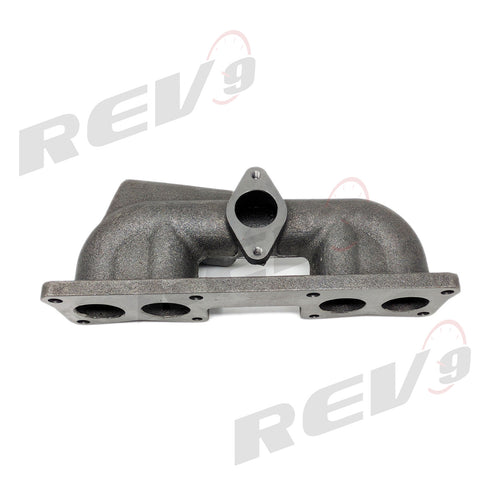 Rev9 Power Top Mount T3 Cast Manifold - Nissan S13 240SX KA24E