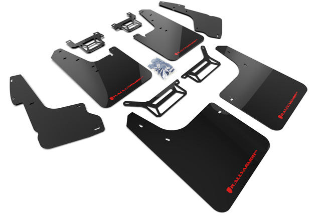 Rally Armor Black w/ Red UR Mud Flaps - Toyota 4Runner (2012-2024)