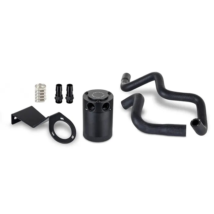 Mishimoto PCV Side Baffled Oil Catch Can - Black - Subaru BRZ & Toyota GR86 FA24D (2022+)