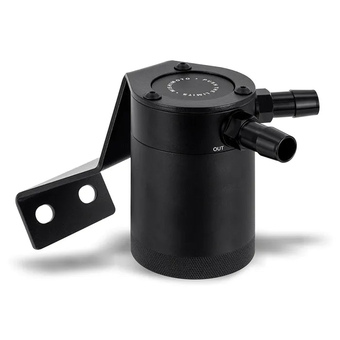 Mishimoto PCV Side Baffled Oil Catch Can - Black - Subaru BRZ & Toyota GR86 FA24D (2022+)