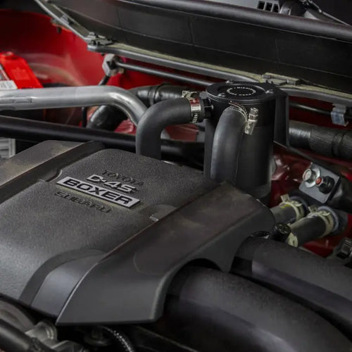 Mishimoto PCV Side Baffled Oil Catch Can - Black - Subaru BRZ & Toyota GR86 FA24D (2022+)