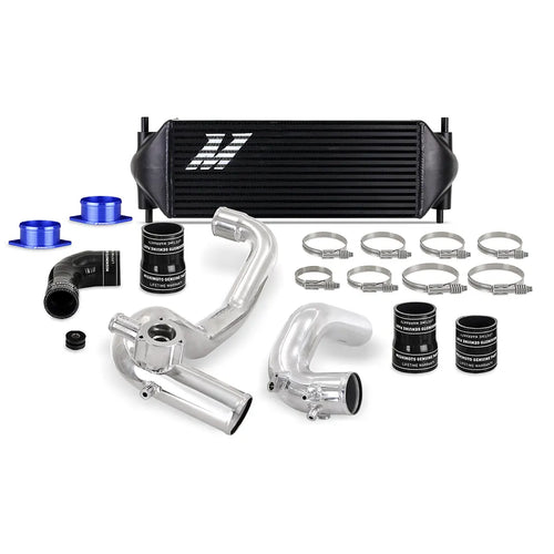 Mishimoto Performance Intercooler Kit - Black on Silver - Ford Bronco 2.3L EcoBoost (2021+)