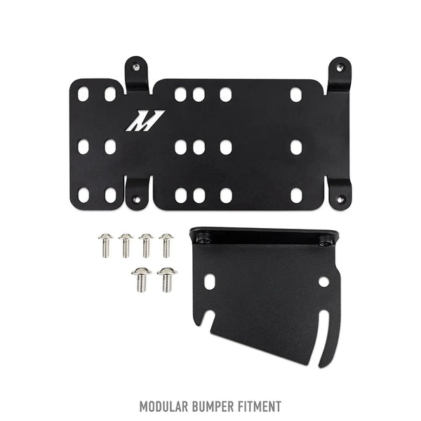 Mishimoto Modular Bumper License Plate Relocation Kit - Ford Bronco (2021+)