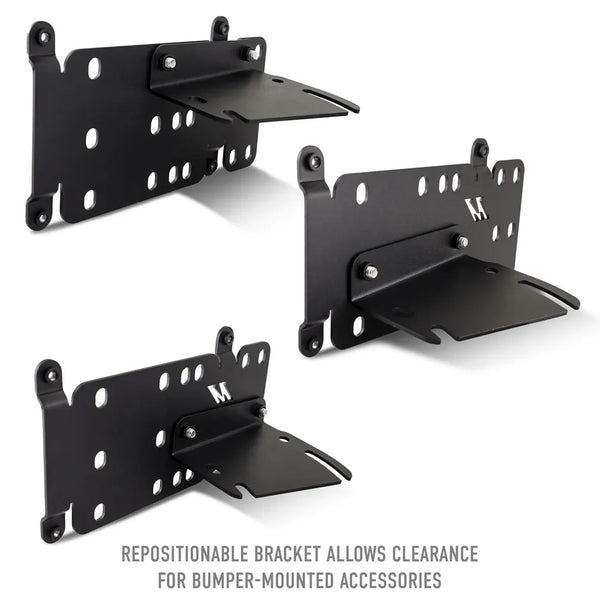 Mishimoto Modular Bumper License Plate Relocation Kit - Ford Bronco (2021+)