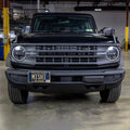 Mishimoto Plastic Bumper License Plate Relocation Kit - Ford Bronco (2021+)