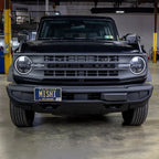 Mishimoto Plastic Bumper License Plate Relocation Kit - Ford Bronco (2021+)