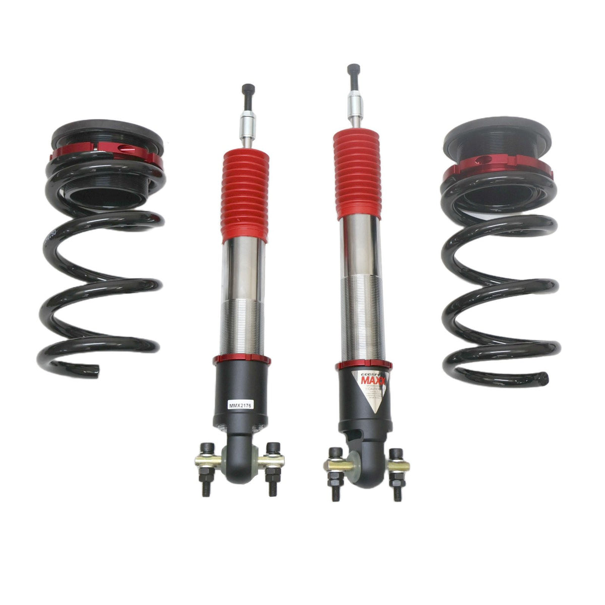 Godspeed Project MAXX suspension kit components for Ford Mustang S550 MagneRide