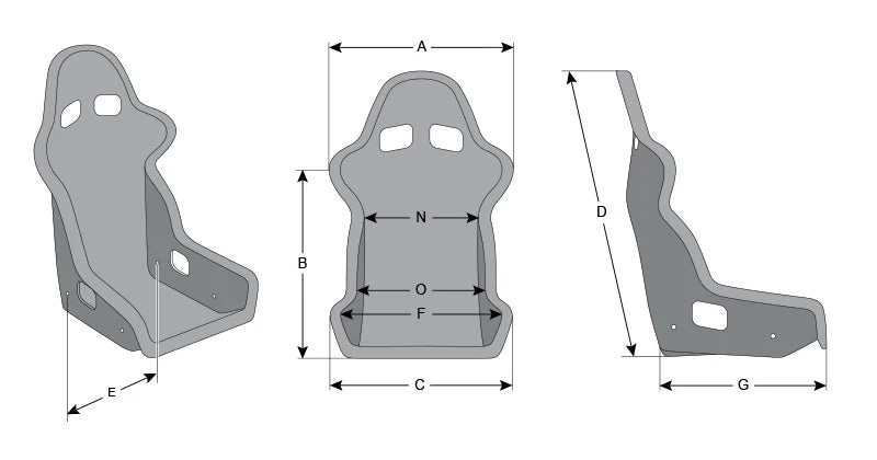 MOMO Start manufacturer size chart