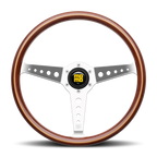 MOMO California Wood 360mm Steering Wheel - Mahogany Wood