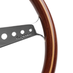 MOMO California Wood 360mm Steering Wheel - Mahogany Wood - product view 4