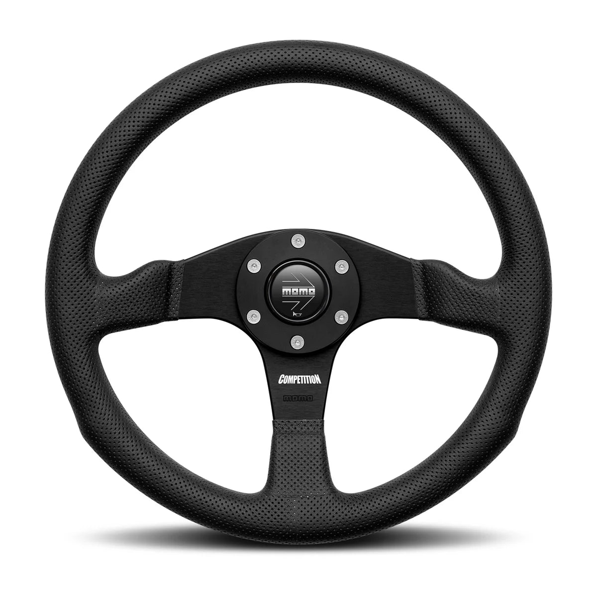 MOMO Competition 350mm Steering Wheel - Black Air Leather