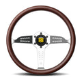 MOMO Super Grand Prix 350mm Steering Wheel - Mahogany Wood