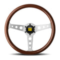 MOMO Indy 350mm Steering Wheel - Mahogany Wood