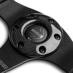MOMO Jet 350mm Steering Wheel - Black Air Leather - product view 3