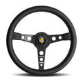MOMO Prototipo 6C 350mm Steering Wheel - Black Leather