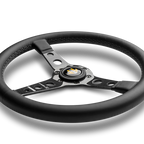 MOMO Prototipo 6C 350mm Steering Wheel - Black Leather - product view 4