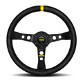 MOMO MOD. 07 350mm Steering Wheel - Black Suede