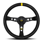 MOMO MOD. 07 350mm Steering Wheel - Black Suede