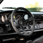 MOMO MOD. 07 350mm Steering Wheel - Black Suede - product view 2
