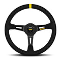 MOMO MOD. 08 350mm Steering Wheel - Black Suede