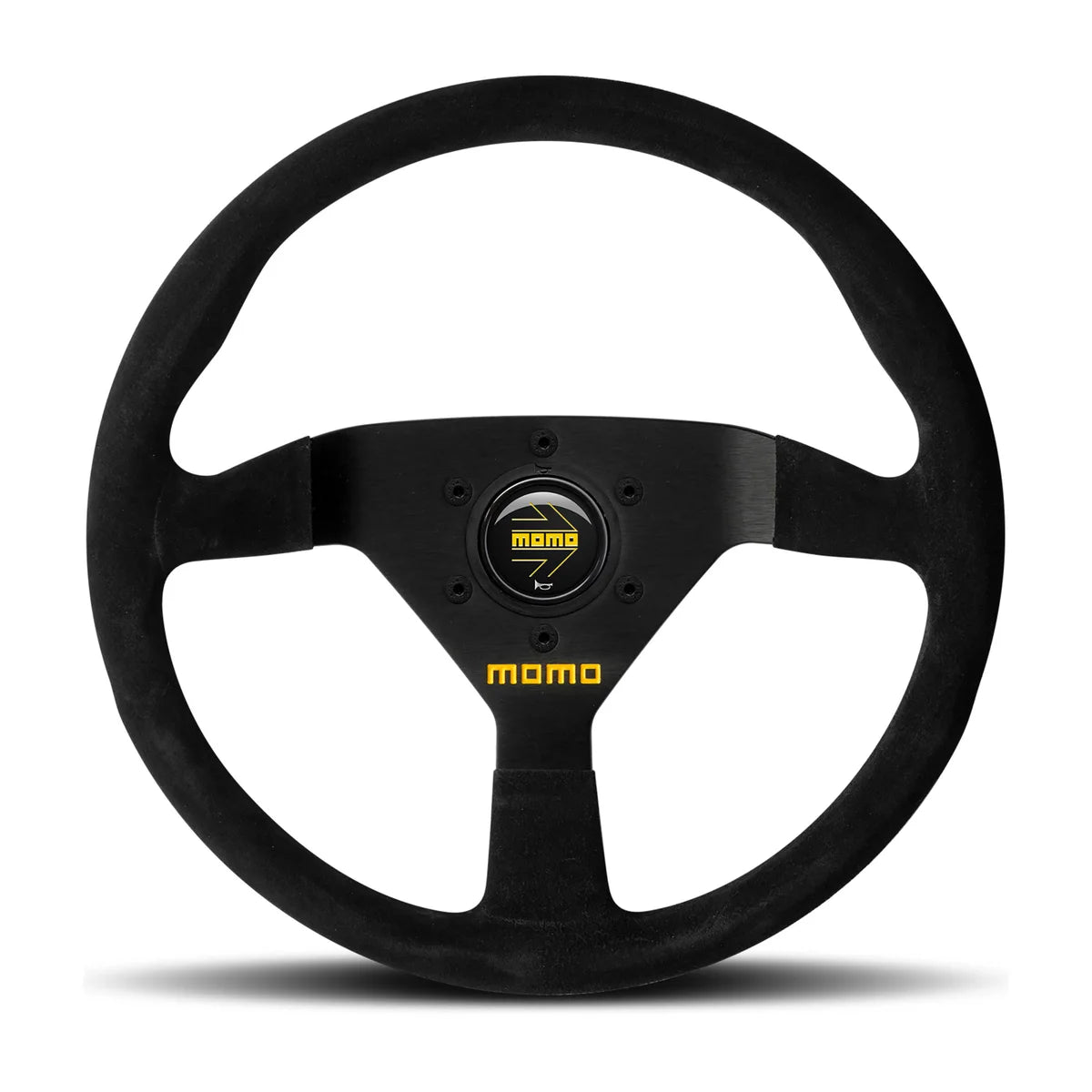 MOMO MOD. 78 320mm Steering Wheel - Black Suede