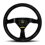 MOMO MOD. 69 350mm Steering Wheel - Black Suede