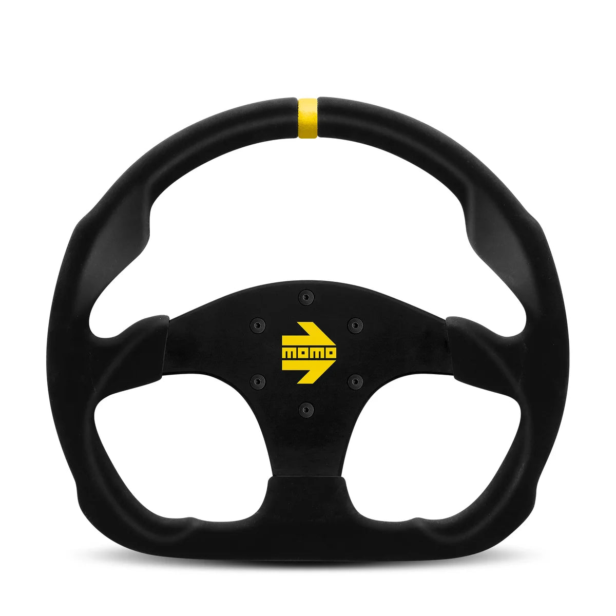 MOMO MOD. 30 320mm Steering Wheel - Black Suede