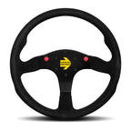 MOMO MOD. 80 350mm Steering Wheel - Black Suede