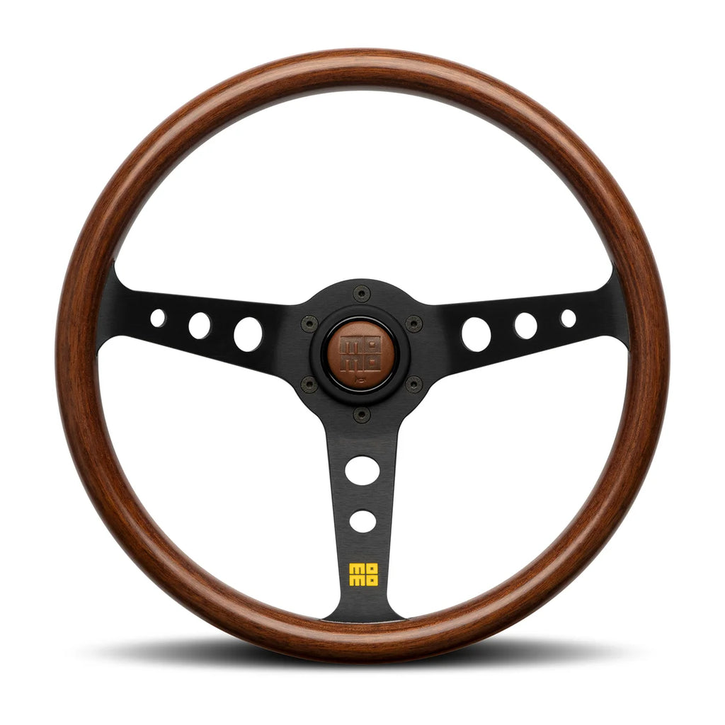 MOMO MOD.07 Heritage 350mm Steering Wheel - Mahogany Wood