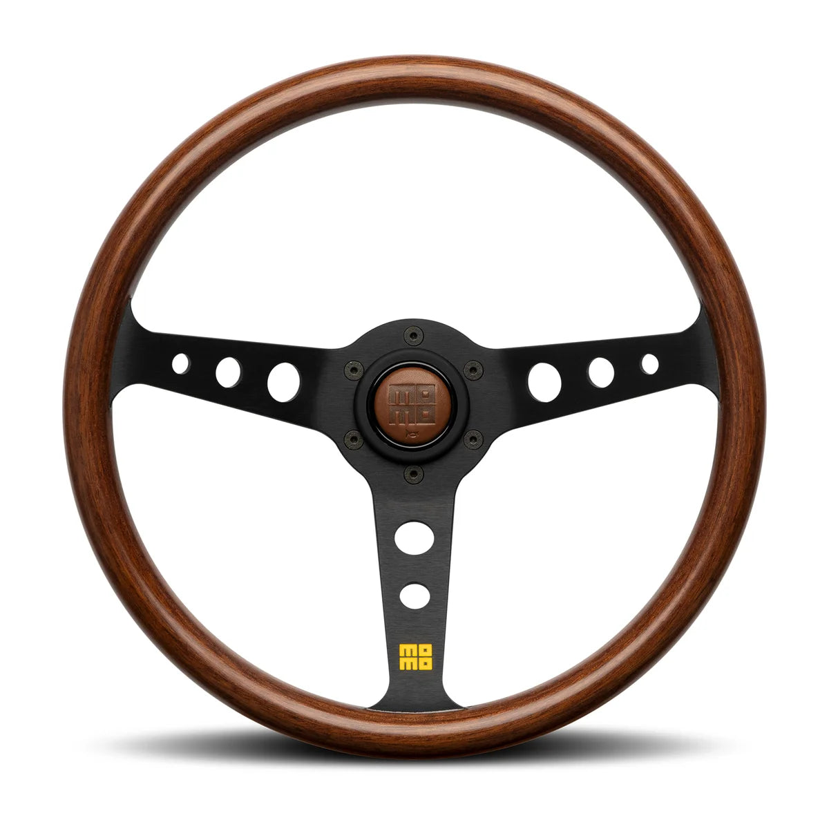 MOMO MOD.07 Heritage 350mm Steering Wheel - Mahogany Wood