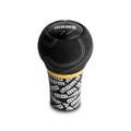 MOMO Ultra Shift Knob - Black Aluminum & Alcantara