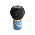 MOMO Ultra Shift Knob - Blue Aluminum & Alcantara