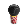MOMO Ultra Shift Knob - Red Aluminum & Alcantara