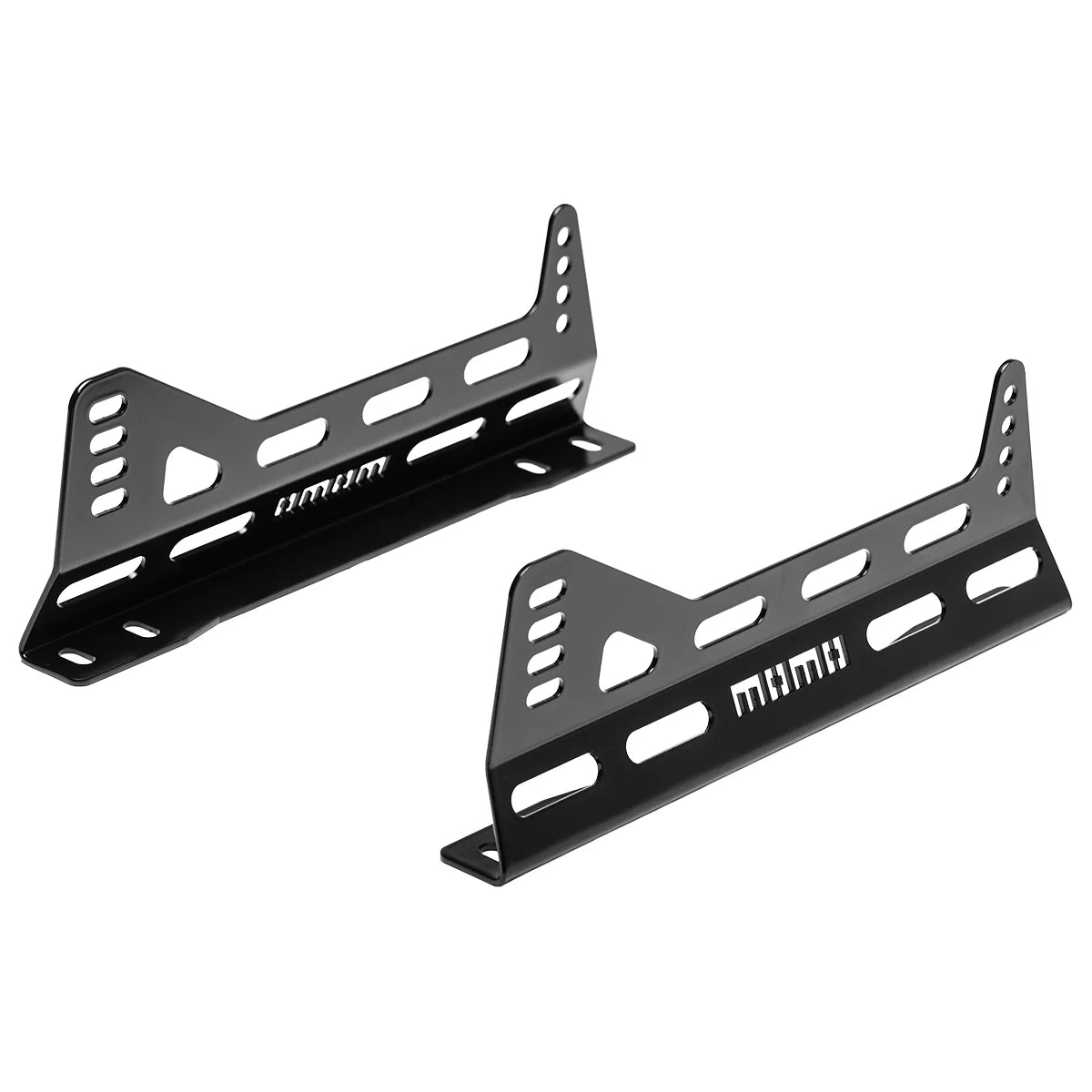 MOMO Steel Racing Seat Side Mount Brackets - Black Pair