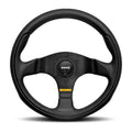 MOMO Team 300mm Steering Wheel - Black Leather