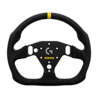 MOMO SIM GT PRO 320 Sim Racing Wheel - Premium Microfiber, Black Stitching
