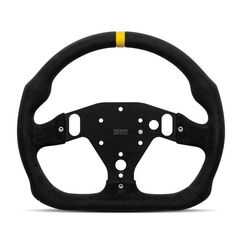 MOMO SIM GT PRO 320 Sim Racing Wheel - Premium Microfiber, Black Stitching - product view 3